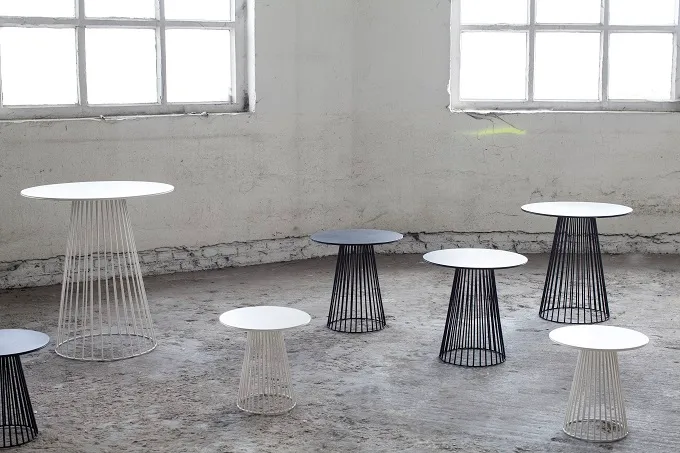 Garbo Bistro Tables Collection by Sciortino for Serax