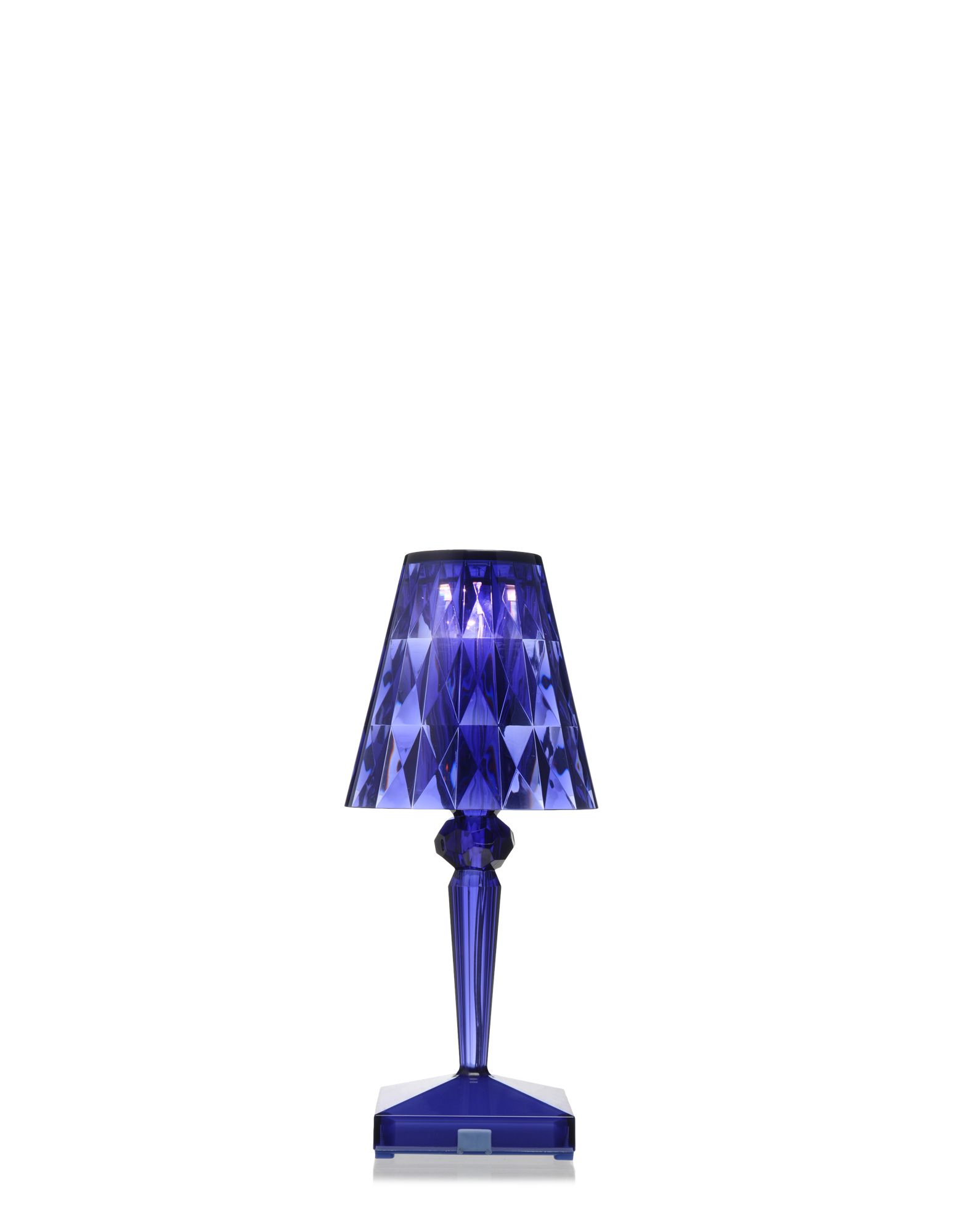 Kartell table lamp 9140 Battery blue