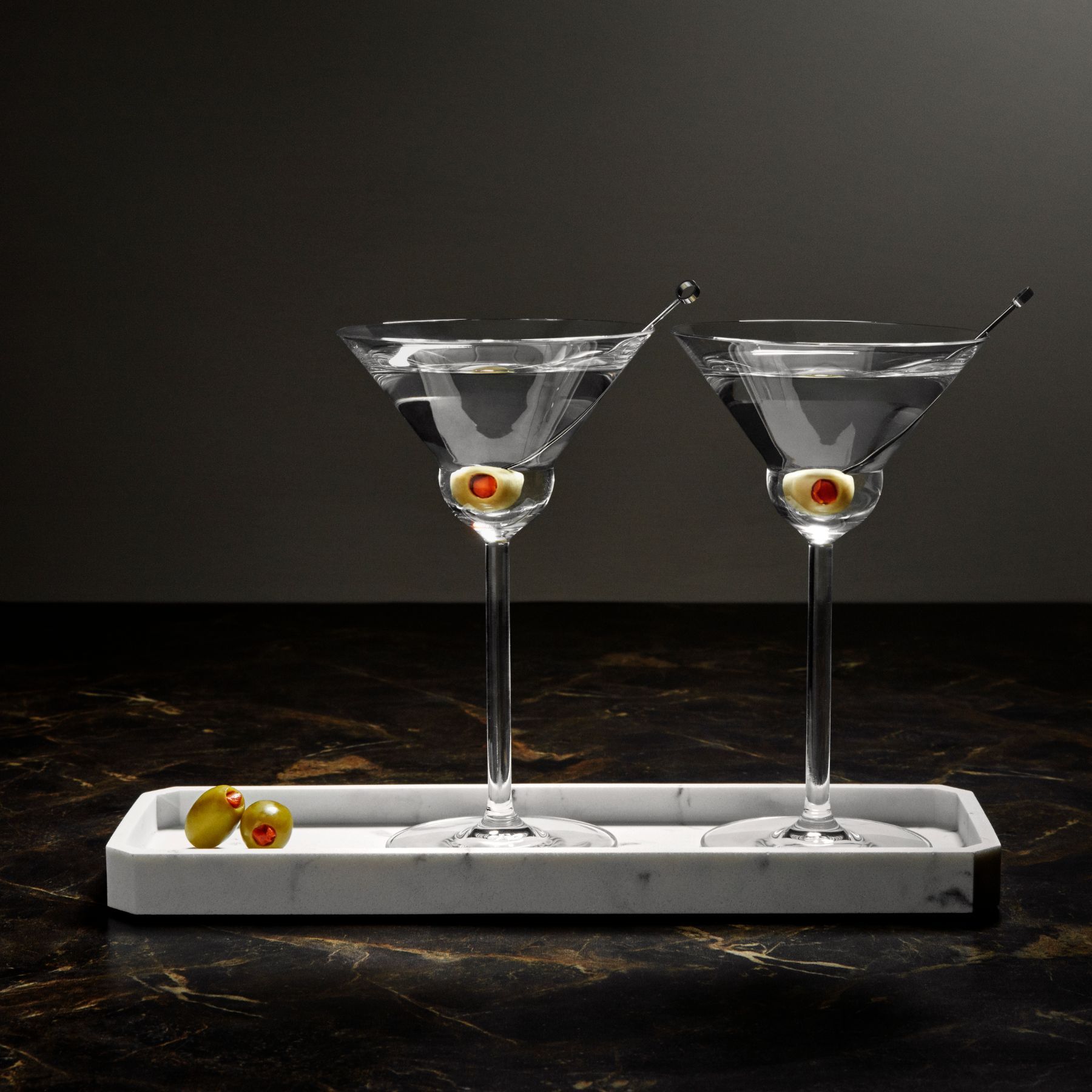 Set di 2 bicchieri Nude Glass Cocktail Fusion Martini Vintage
