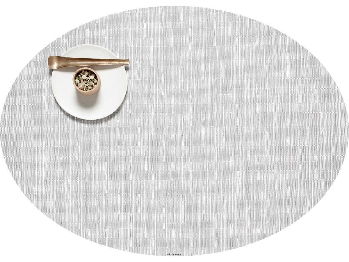 Placemat Chilewich BAMBOO Oval Moonlight 36 cm x 49.5 cm