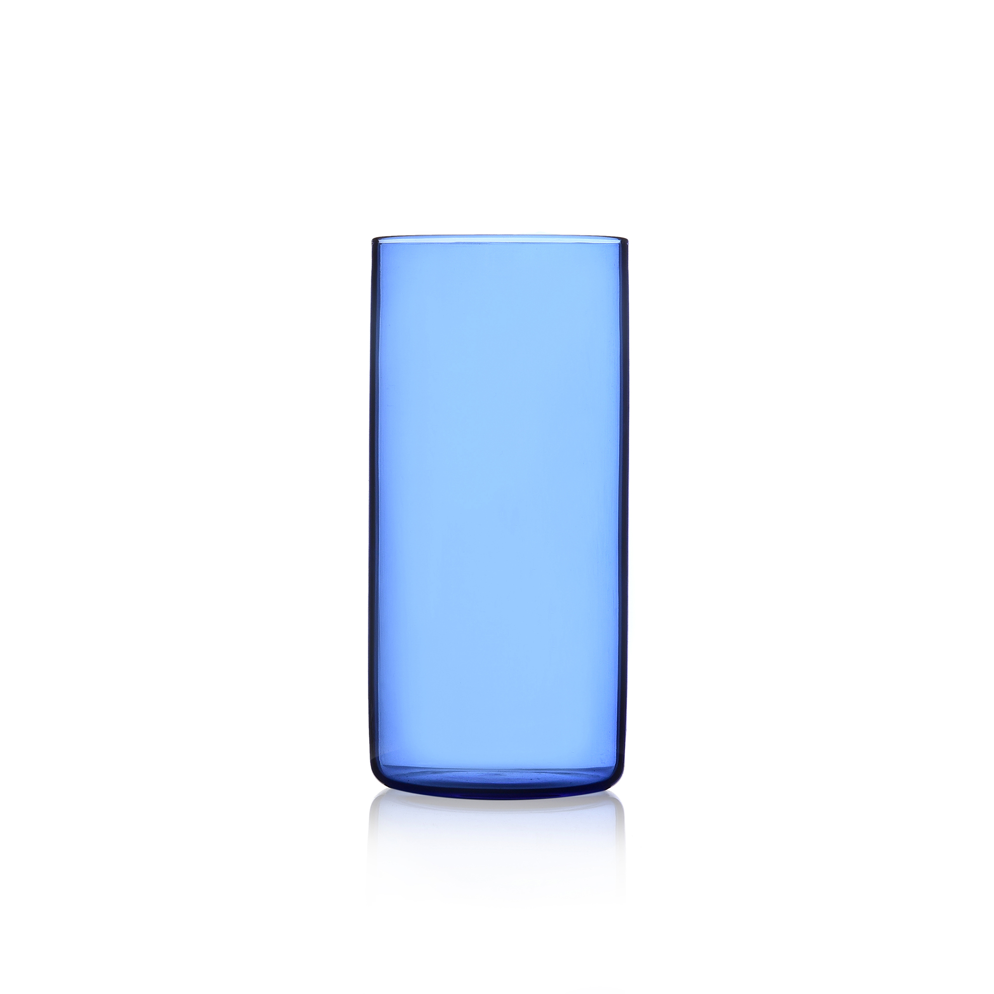 Bicchiere Ichendorf Collezione Cilindro Colore Bibita Azzurro