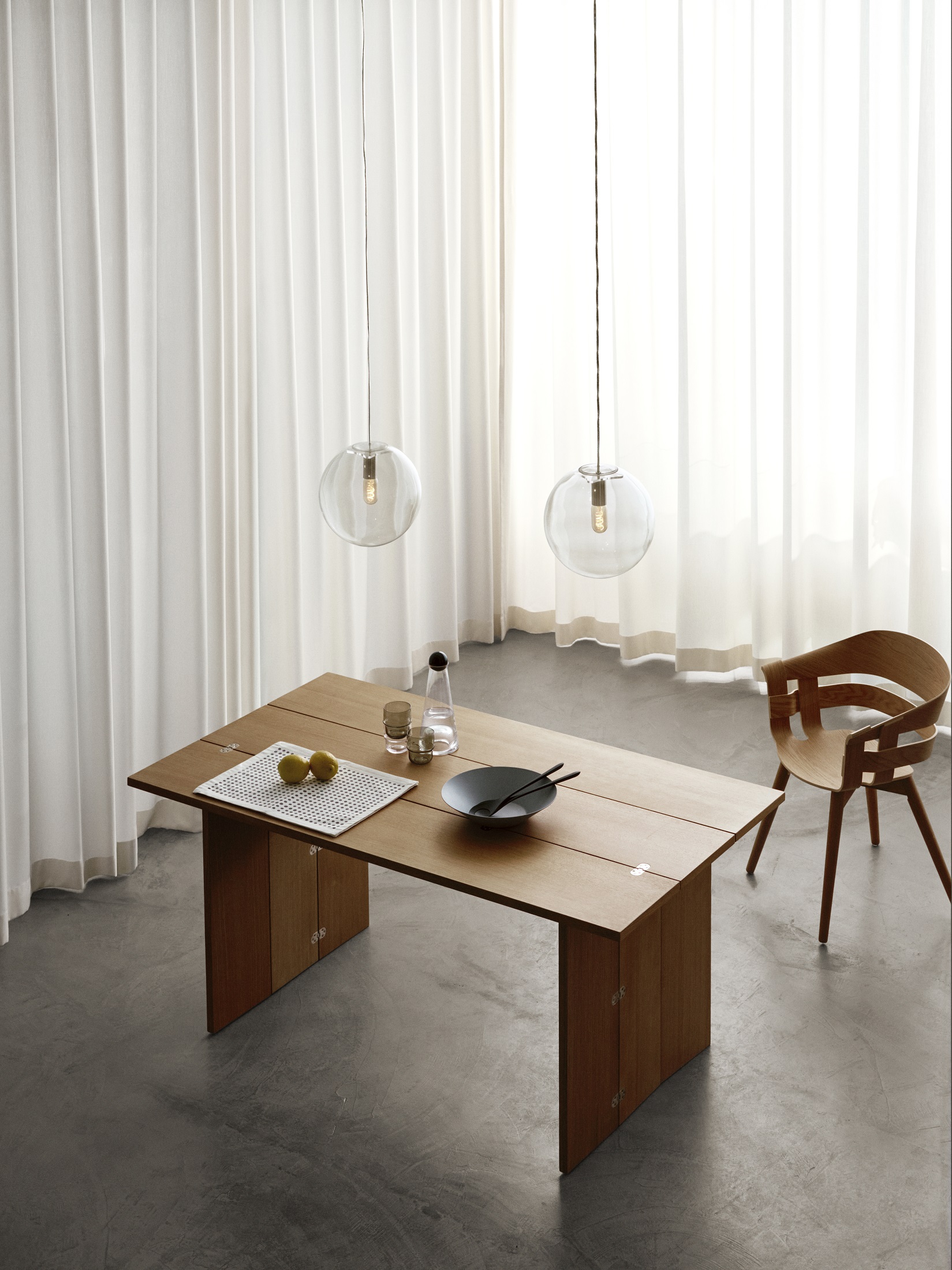 Desk Table Design House Stockholm Flip Oak