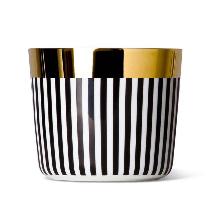 Goblet Champagne Collection Ca d'Oro vertical stripes Sieger by Furstenberg