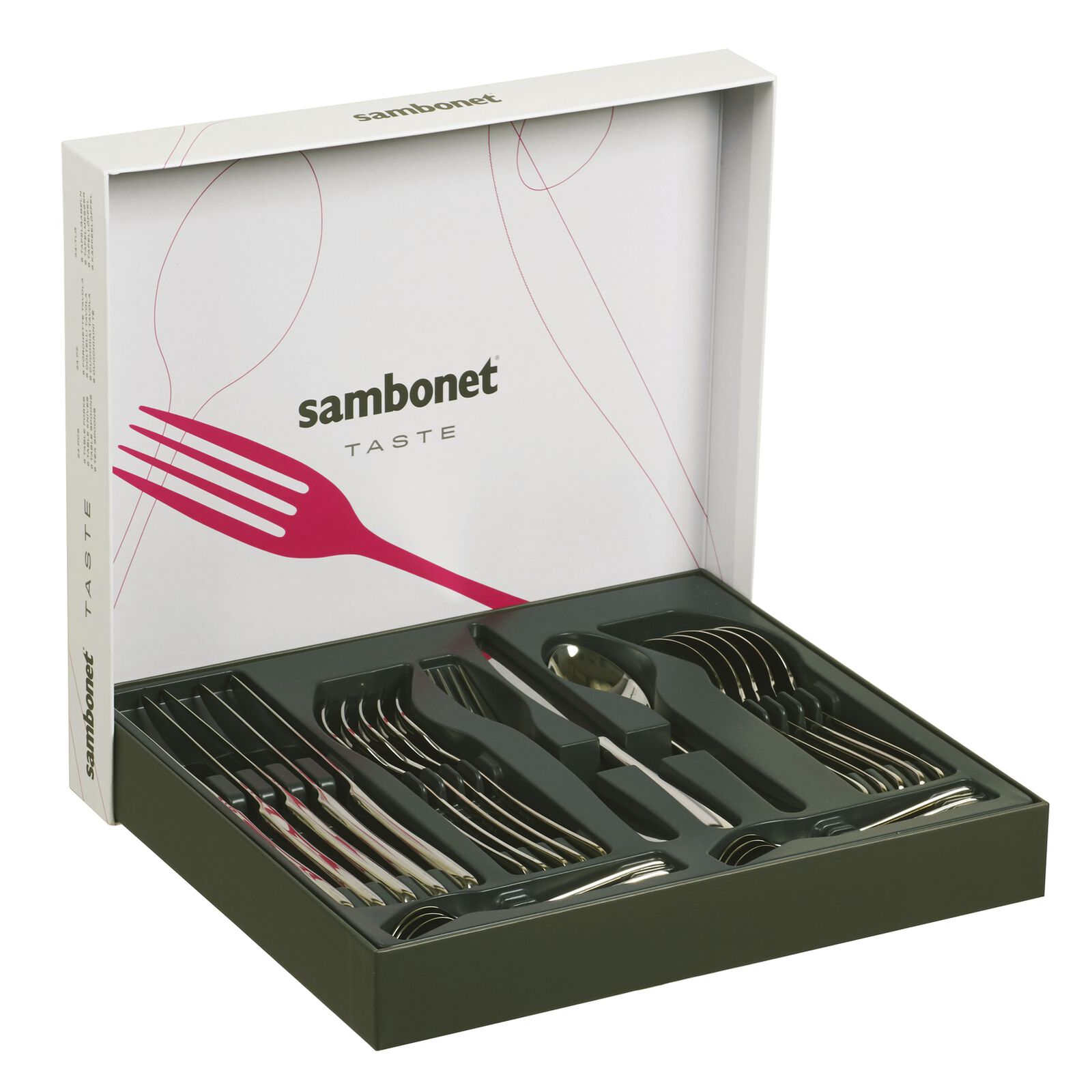 Set Cutlery 24-pieces Taste Inox Sambonet