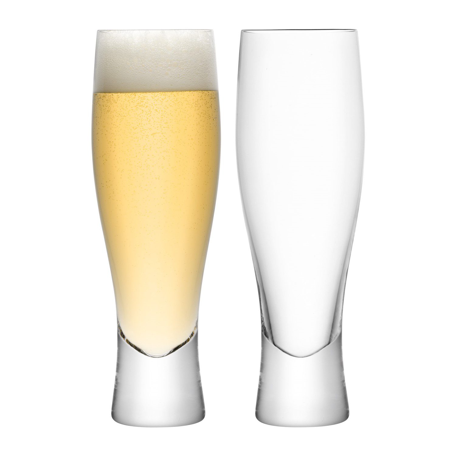 LSA International Bar Collection set 2 glasses Beer Lager 550 Ml