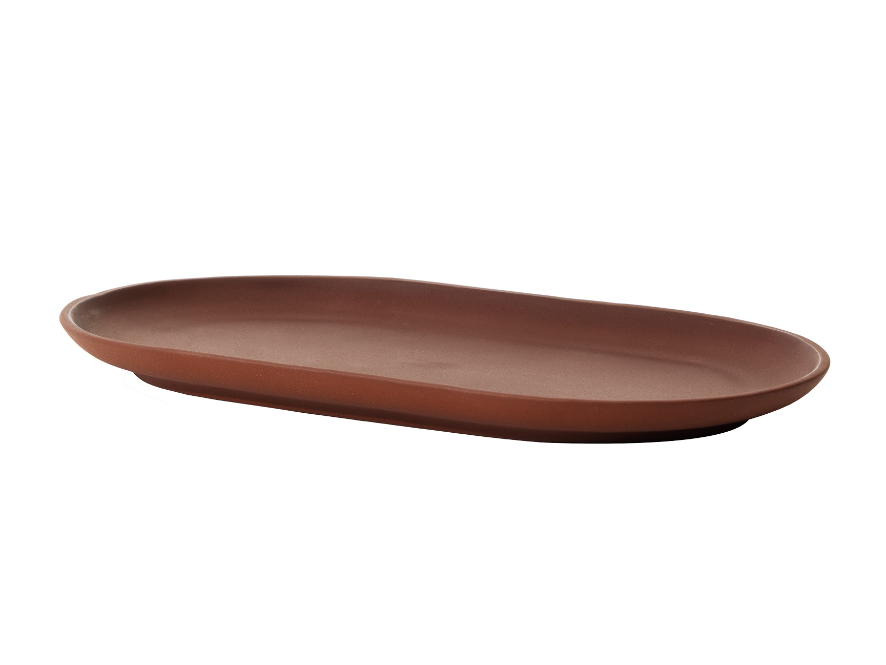 Oval Plate Design House Stockholm Sand Secrets Red Clay