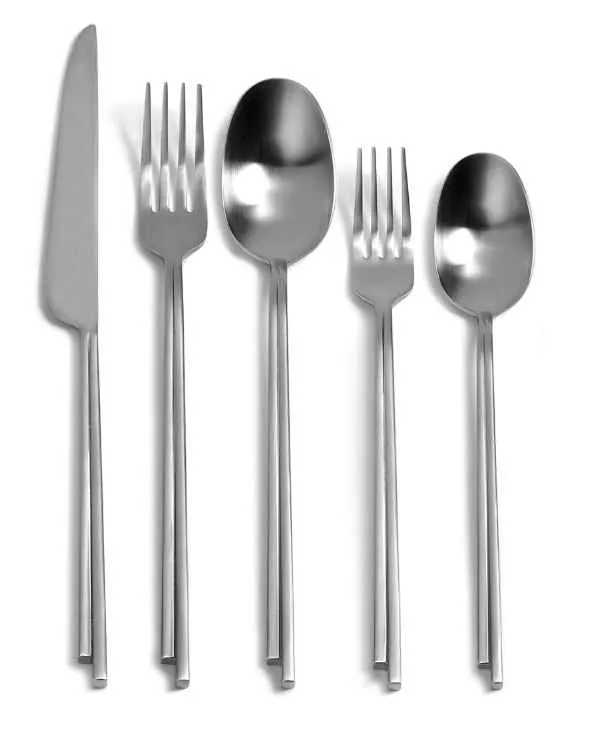 Set 5 pieces Steel Cutlery  collection Dune Kelly Wearstler by Serax