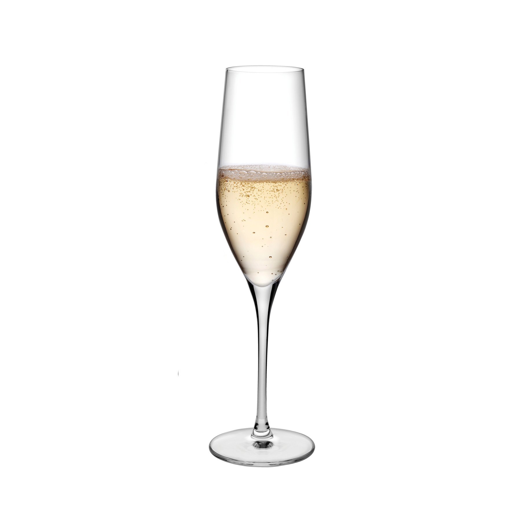 Crystal Flute NUDE Glass Vinifera Collection