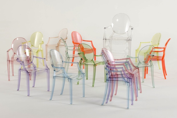 Collection Kartell Ghost chairs