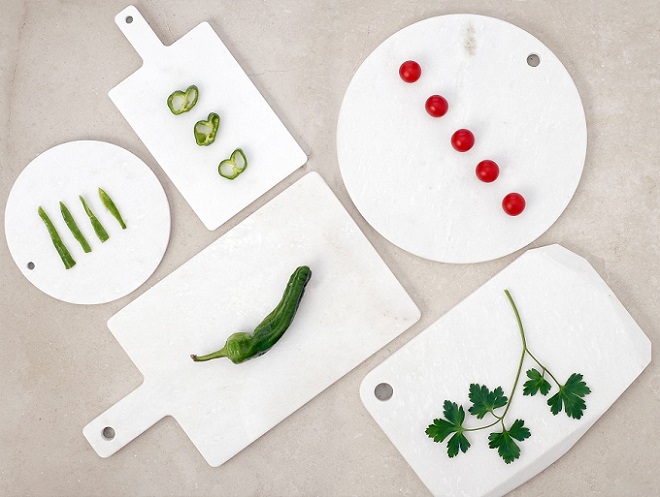 White Marble Cutting Boards Collection