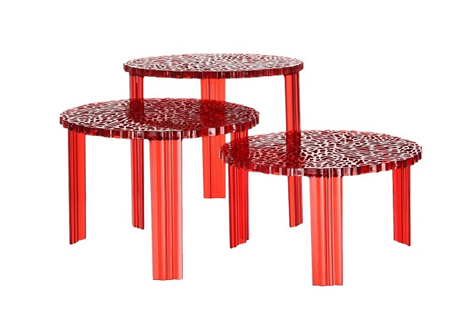 Collezione Kartell T-Table Red