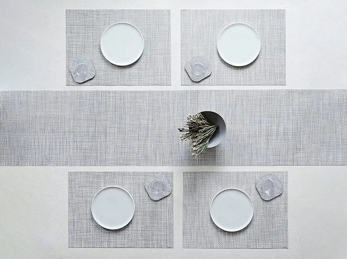 table_basketweave_whitesilver_runner