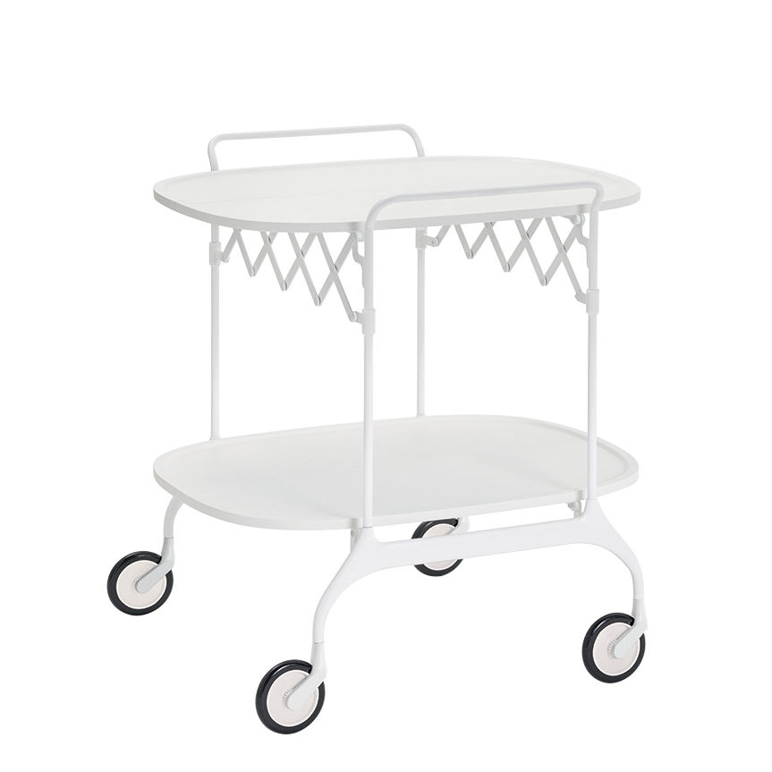 Trolley Kartell Gastone Matt White