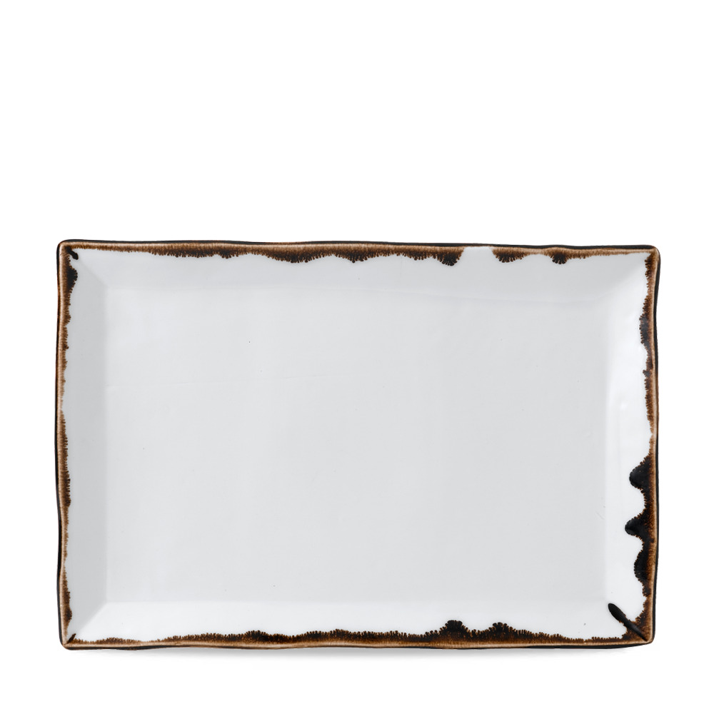 Rectangular Tray Dudson Harvest Natural 28.7 cm x 19 cm