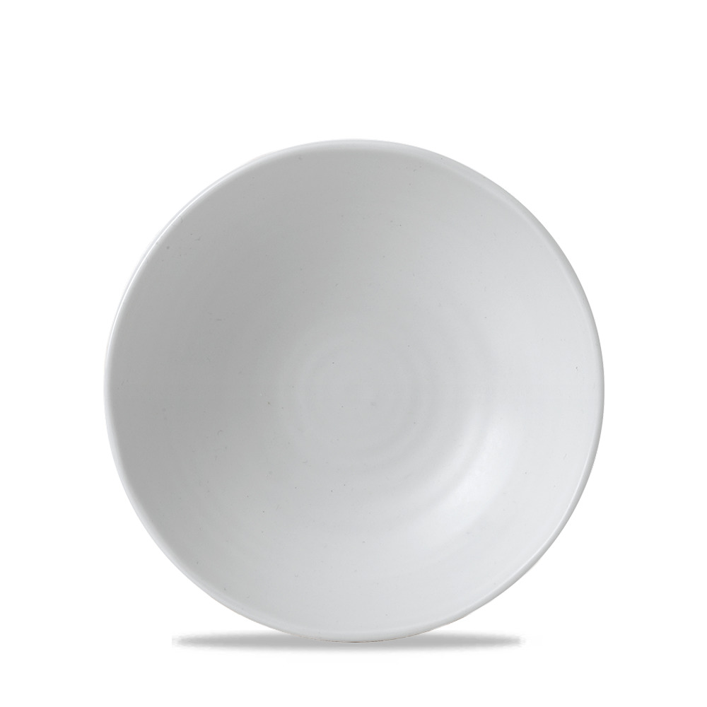 Organic Coupe Plate Dudson White 23 cm