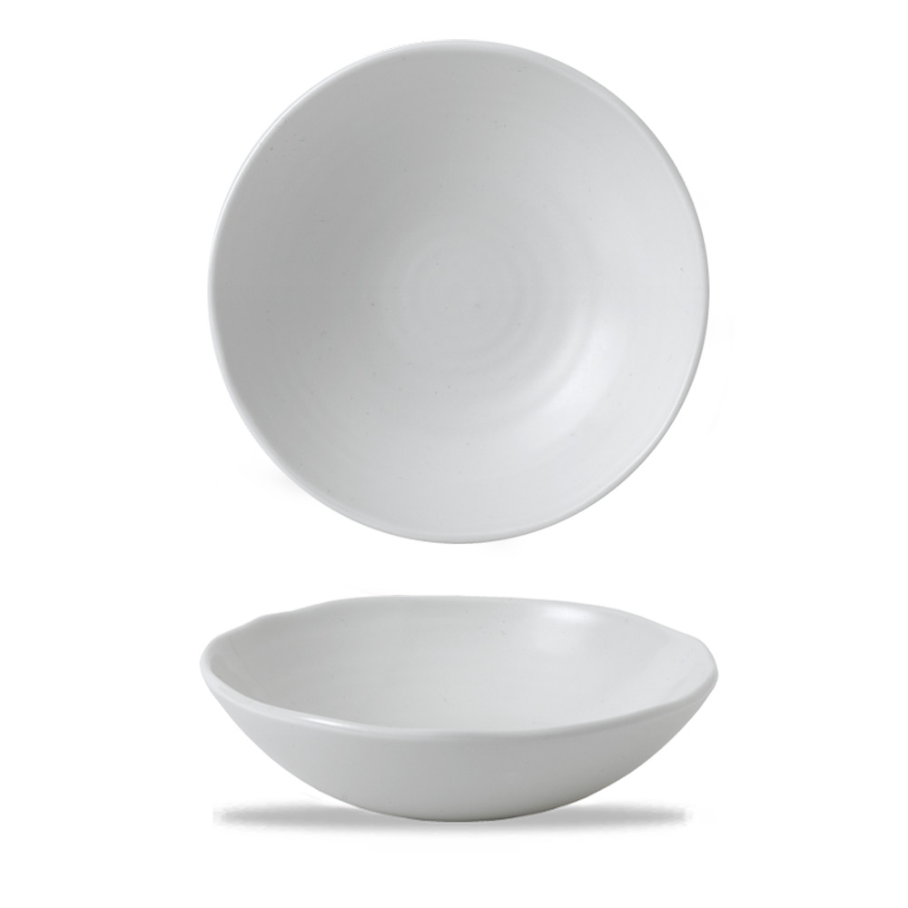 Organic Coupe Bowl Dudson White 25 cm