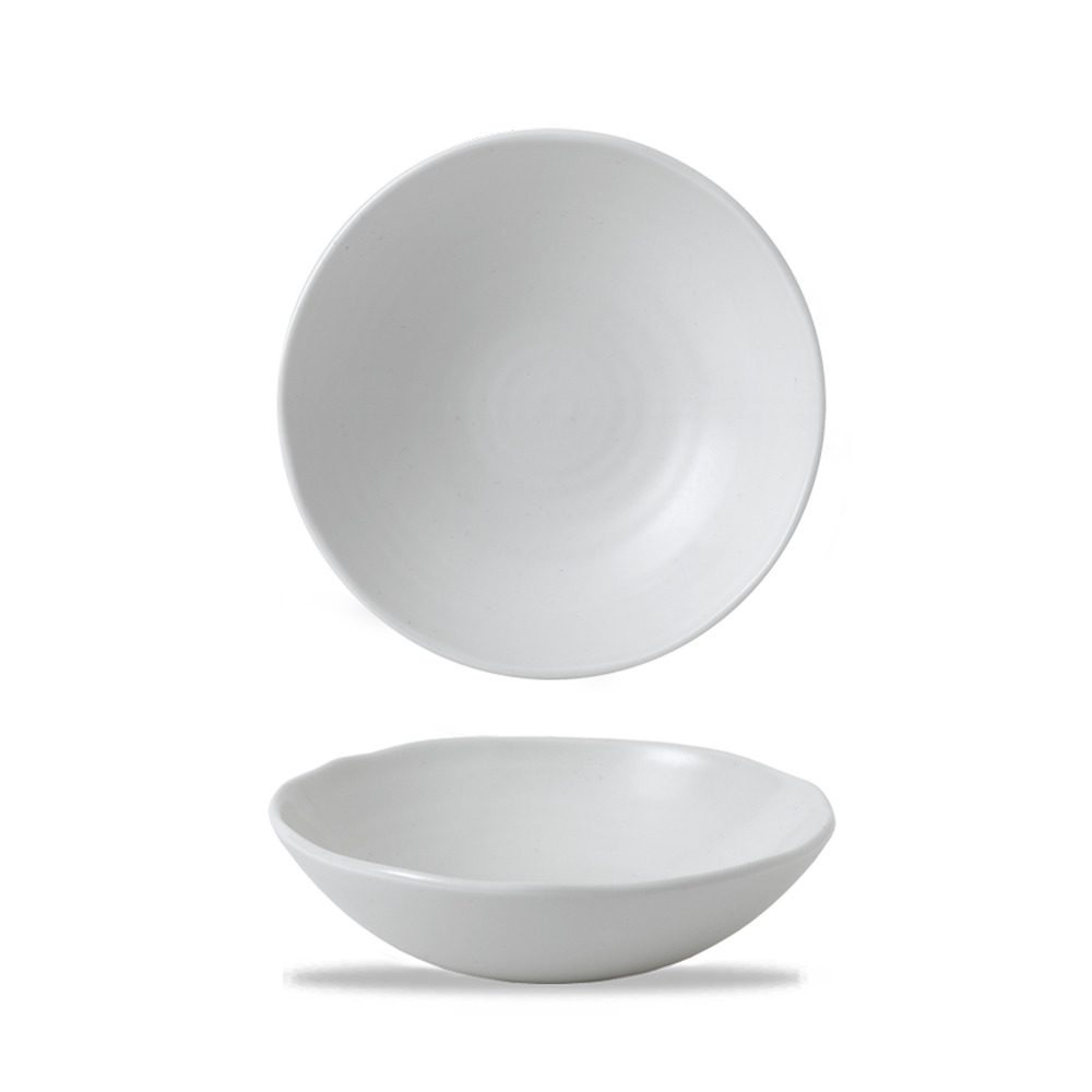 Organic Coupe Bowl Dudson White 21 cm