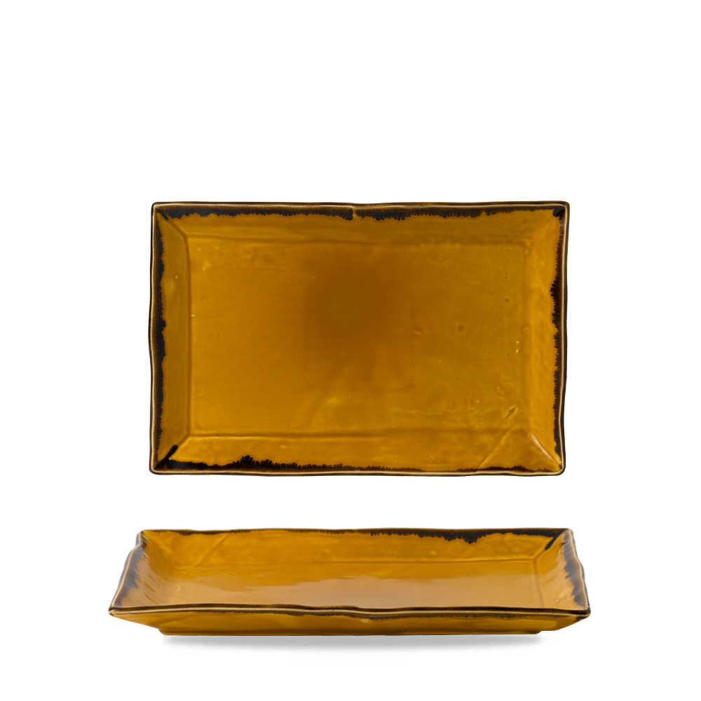 Piatto Rettangolare Dudson Harvest Mustard 28.7 cm x 19 cm