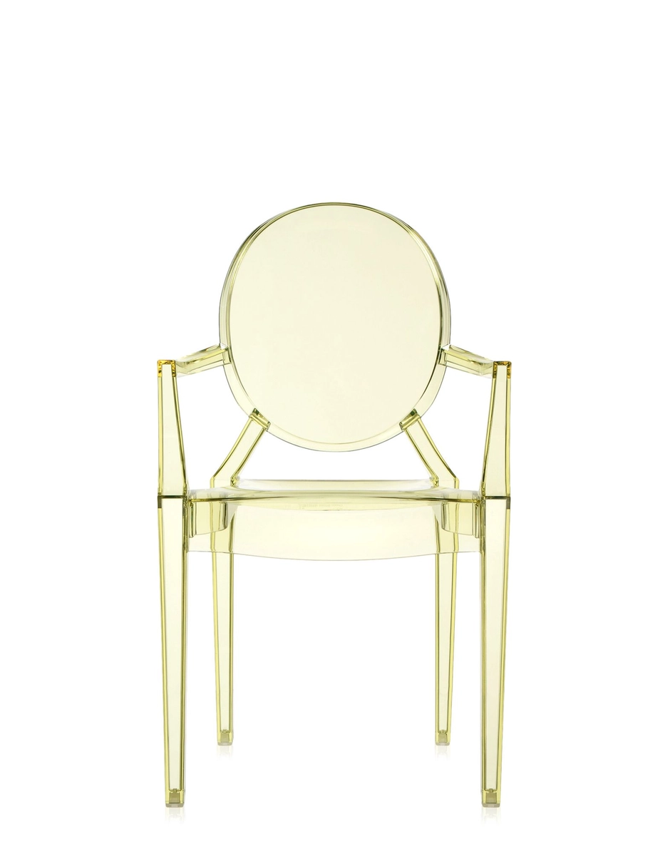 Sedia Kartell Louis Ghost giallo