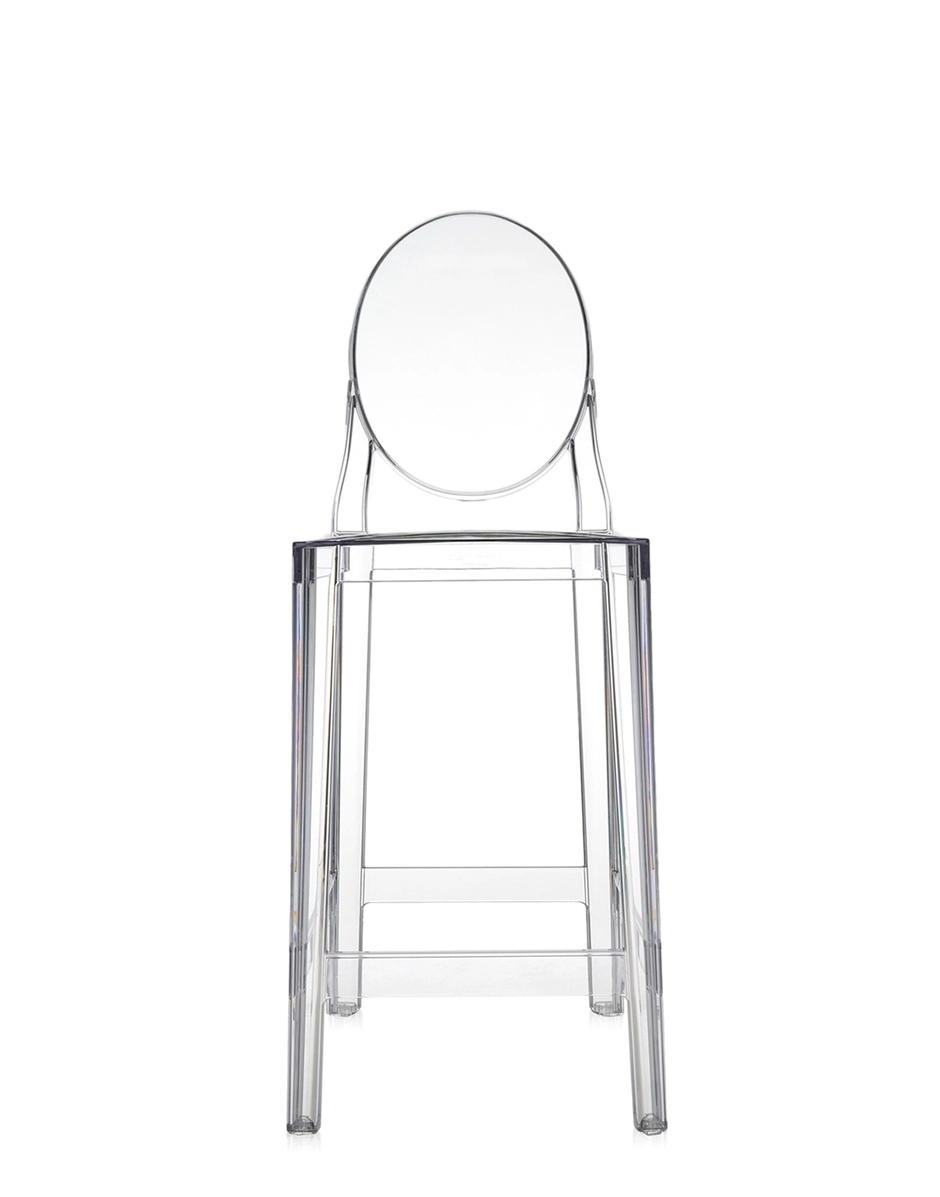 Sgabello Kartell One More Cristallo H 65 cm