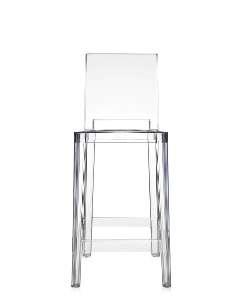 Kartell sgabello One More Please cristallo H 65 cm