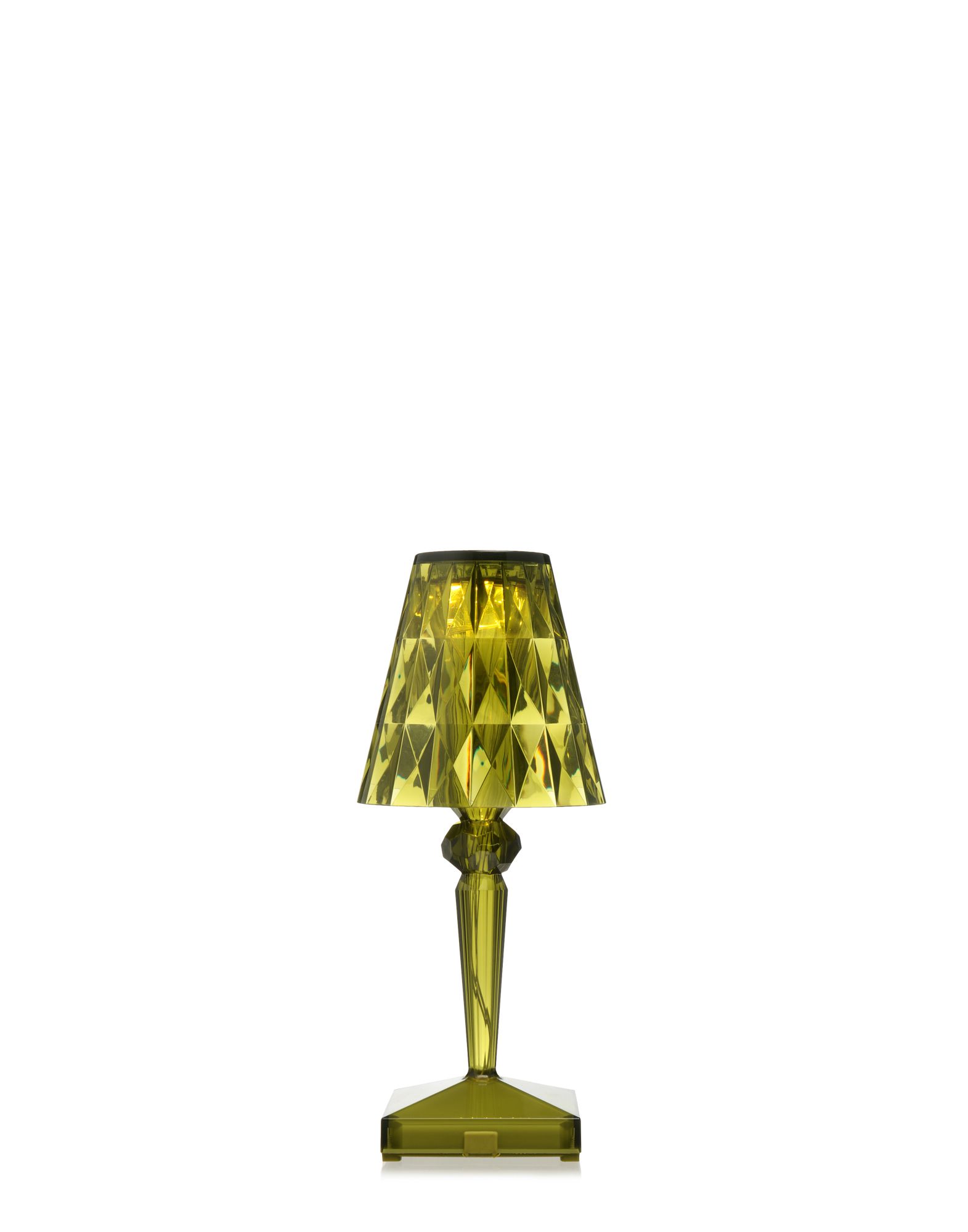 Kartell table lamp 9140 Battery green