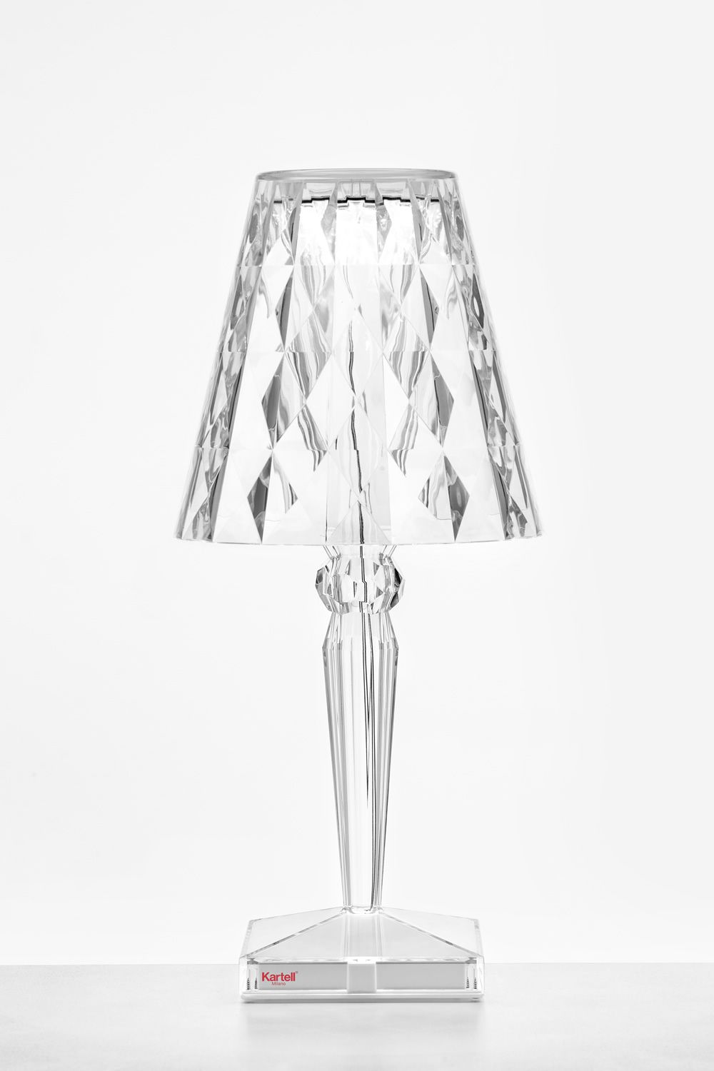 Table Lamp Kartell Big Battery Crystal