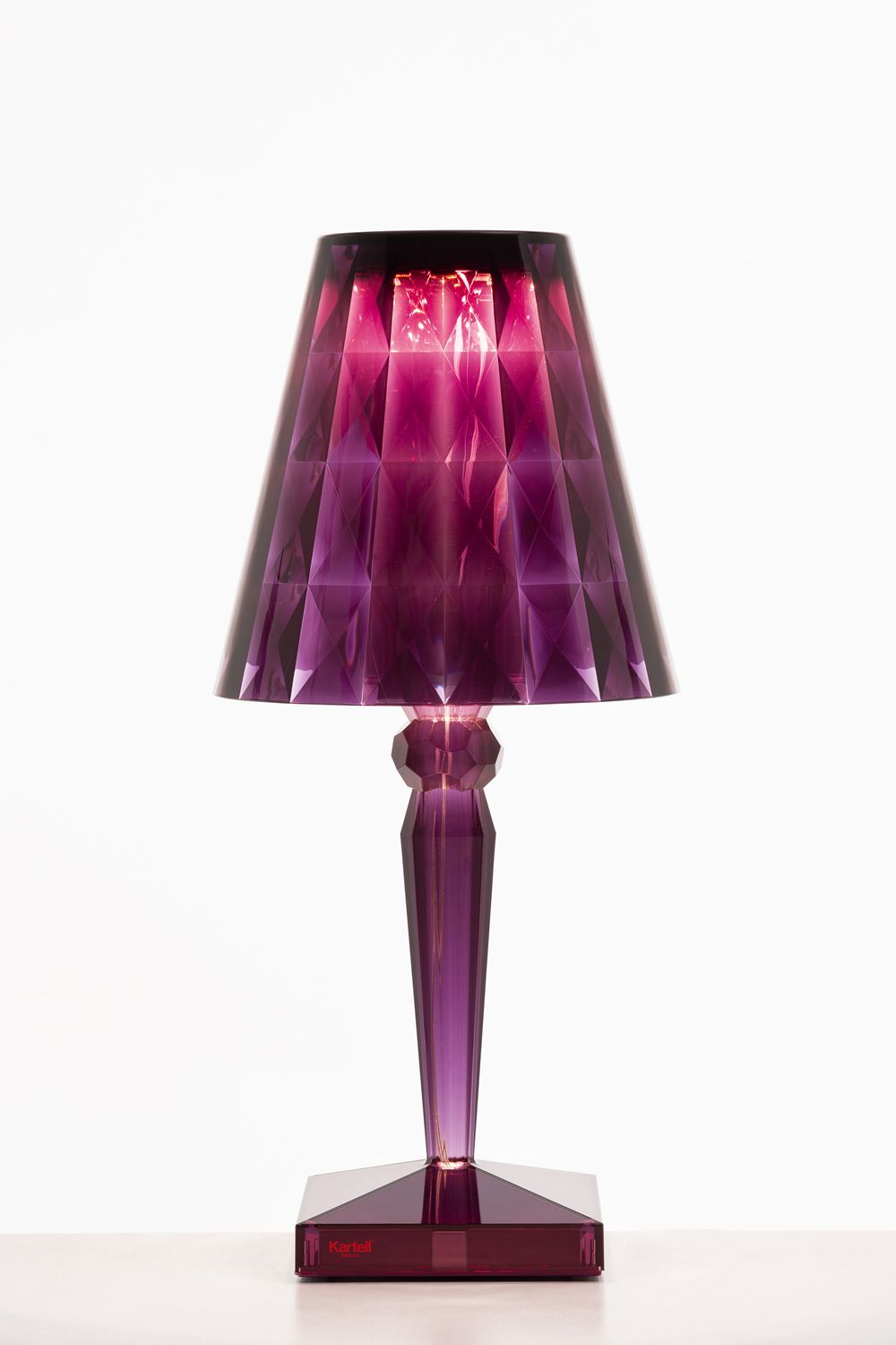 Table Lamp Kartell Big Battery Plum