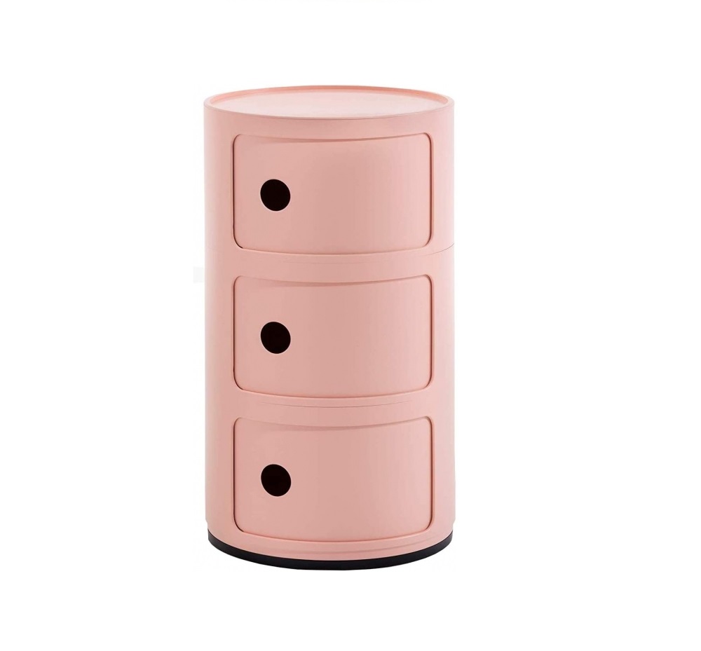 Componibili Bio Kartell 3 doors Pink