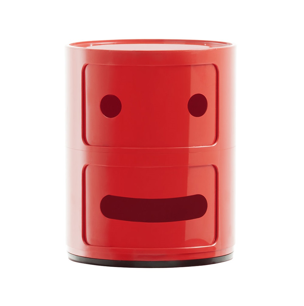 Componibili Smile Kartell 2 doors Red n.2