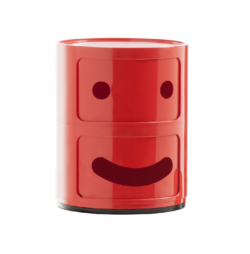 Componibili Smile Kartell 2 doors Red n.1