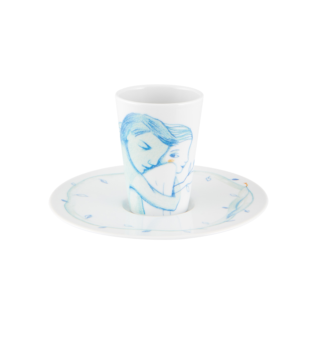 Tazza da Caffe con Piattino XL Vista Alegre Collezione Bode Inspiratorio