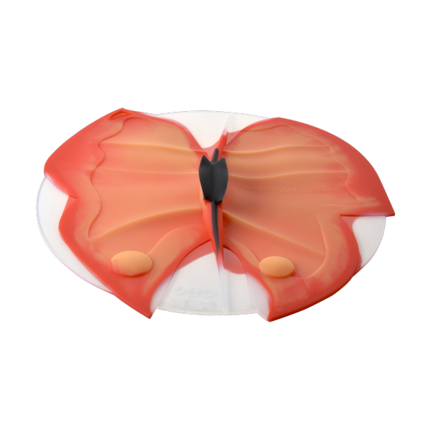 Charles Viancin coperchio ermetico farfalla rossa 28 cm
