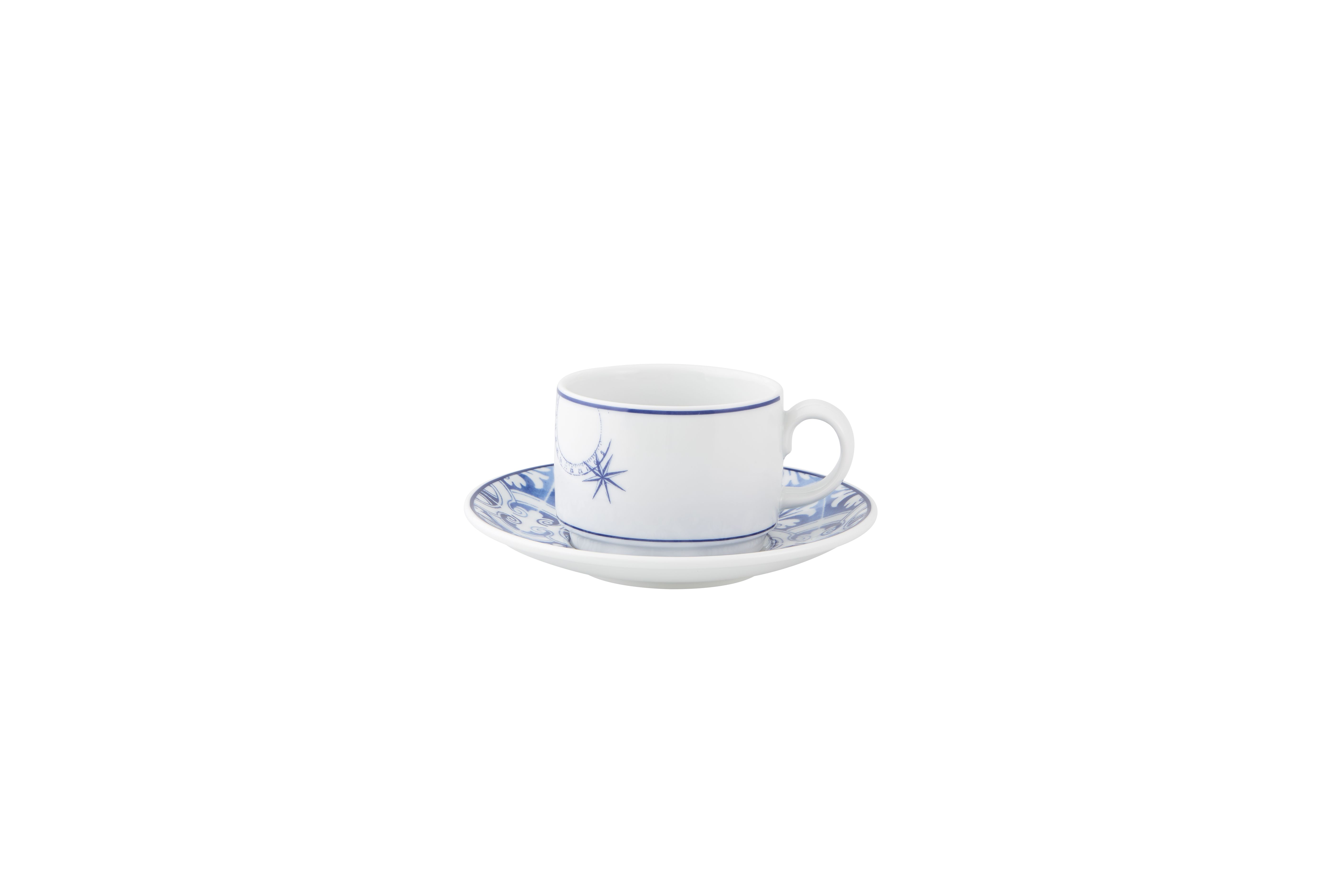 Tea Cup with Saucer Vista Alegre TRANSATLANTICA HOTEL 22 cl