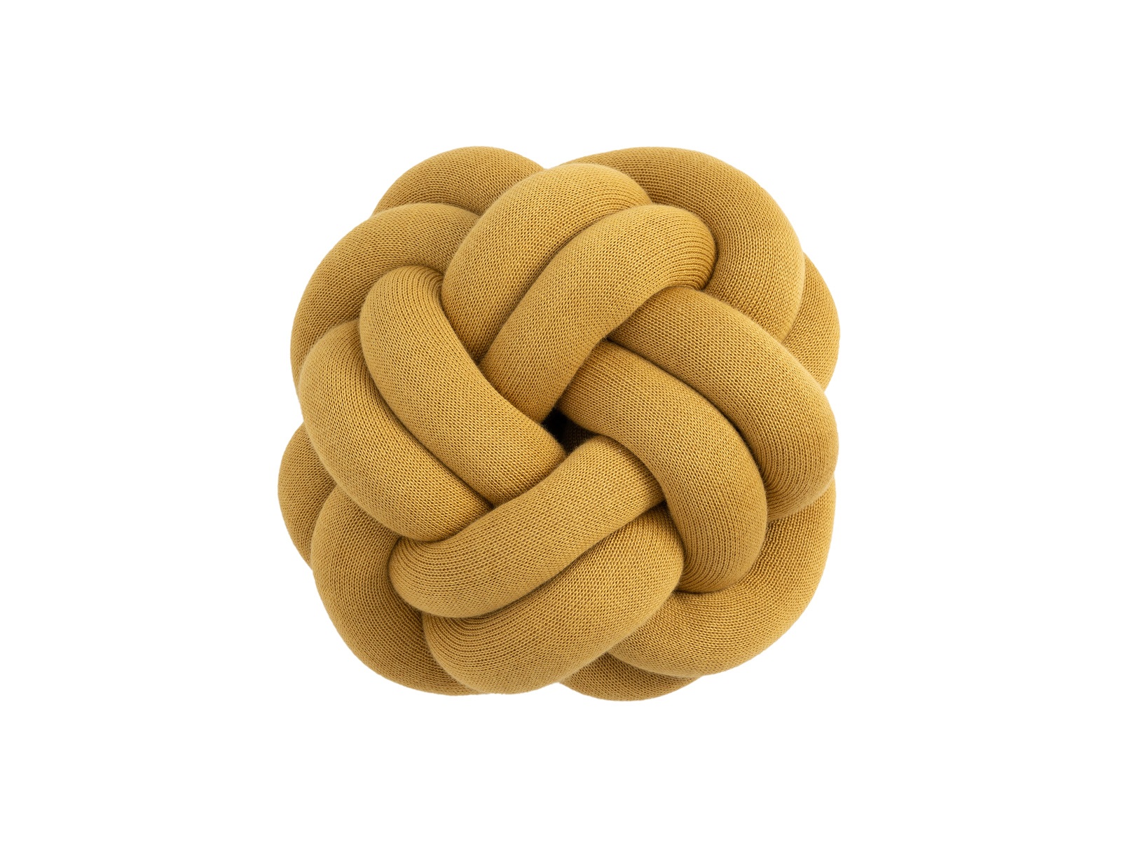 Cuscino Design House Stockholm Knot Giallo