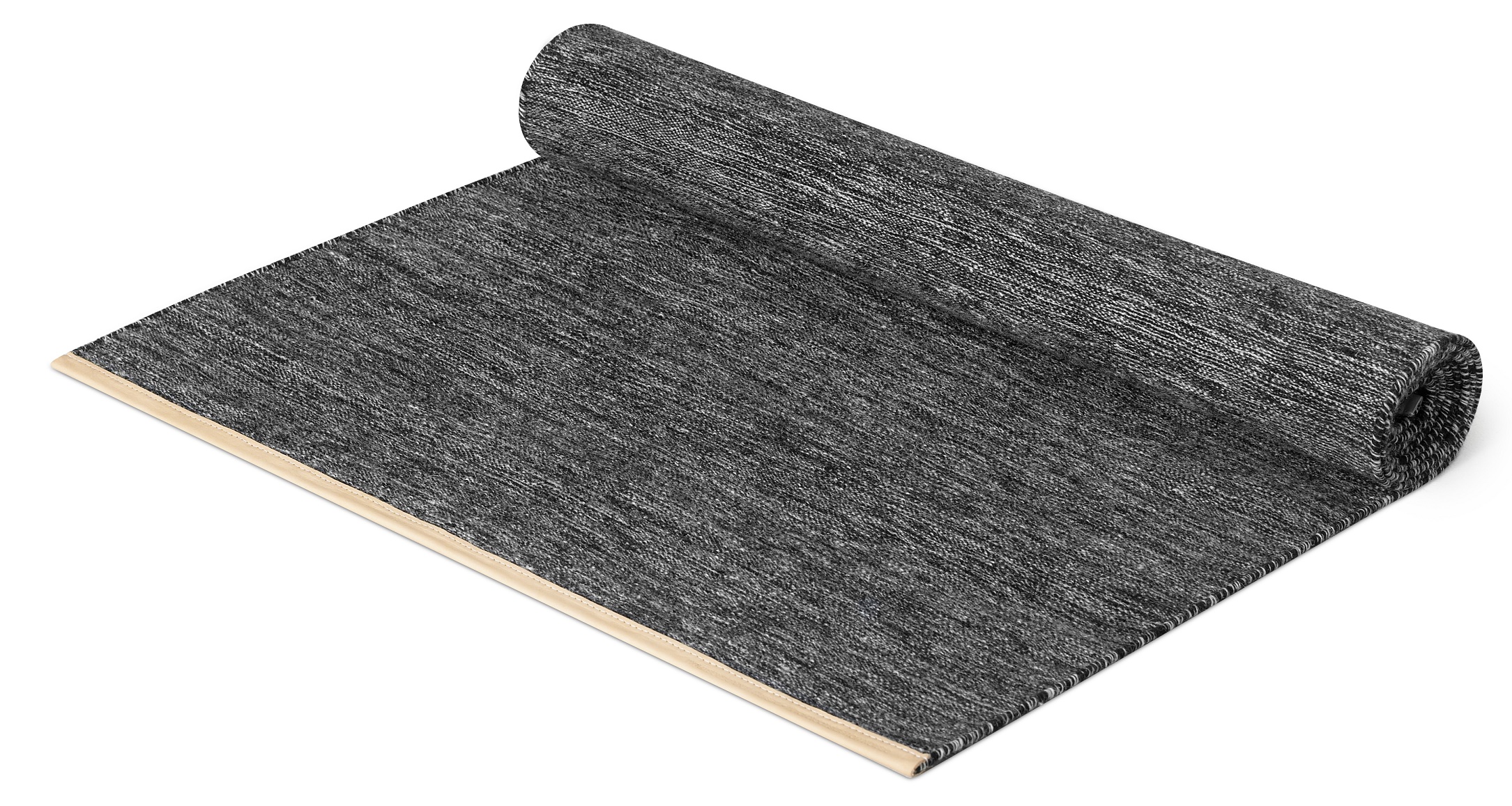 Design House Stockholm Rug Bjork Dark Grey 170cm x 240cm