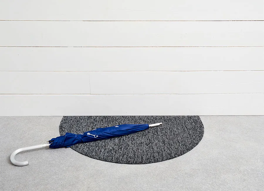 Welcome Mat in Heathered Grey