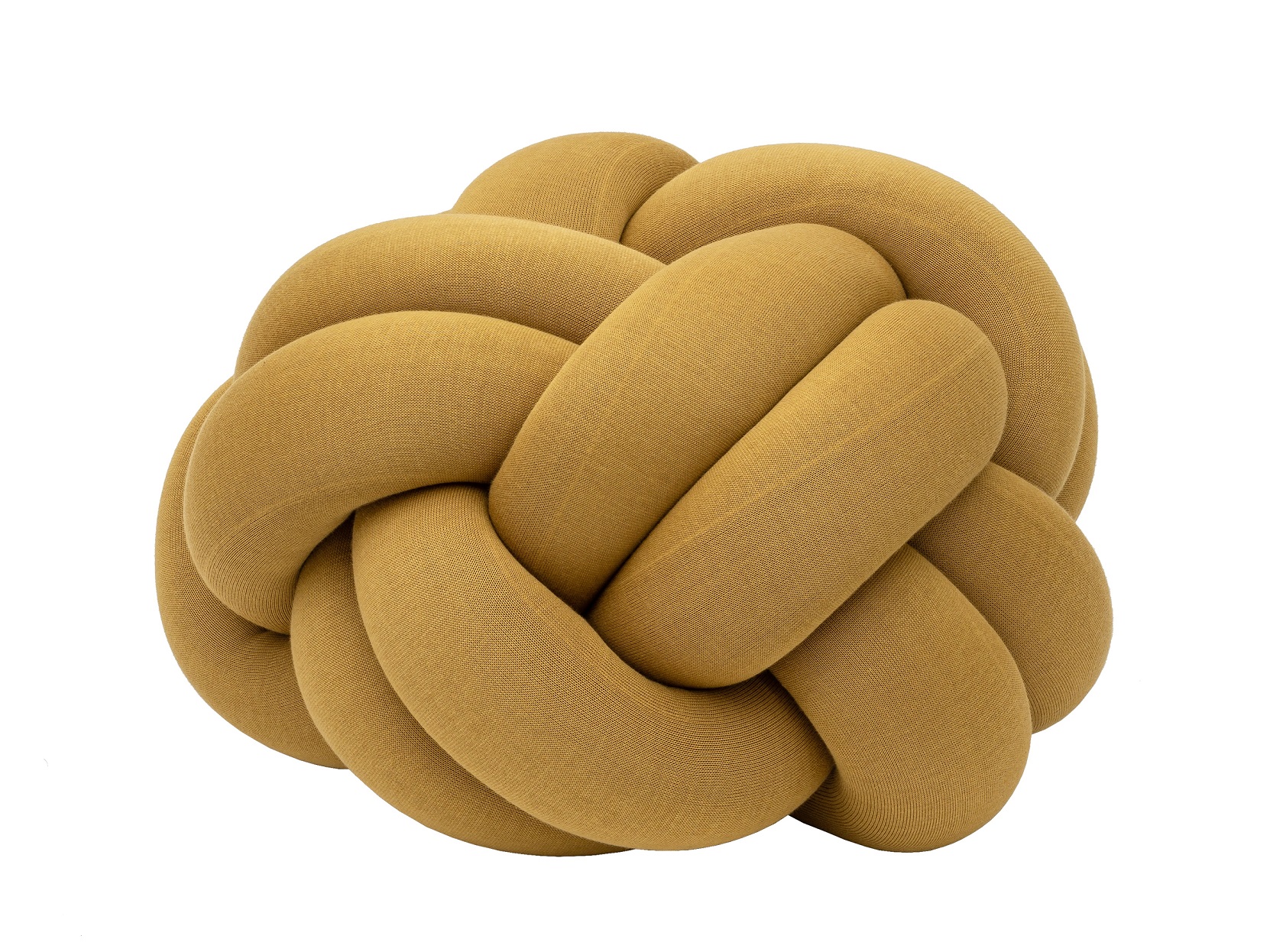 Cushion Knot XL Design House Stockholm Yellow