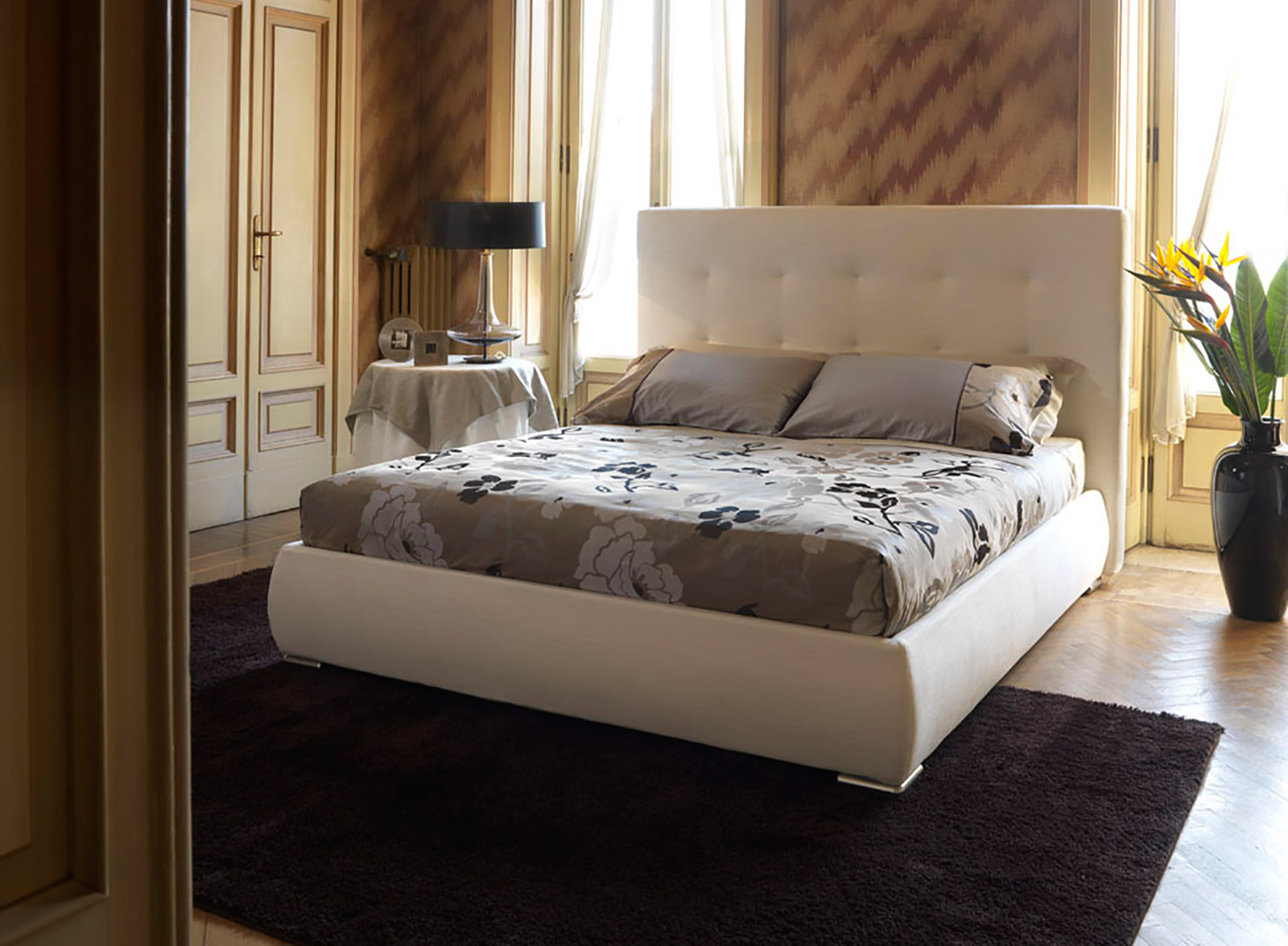 letto contenitore, letti, letti design, letti moderni | Letti Imbottiti | Newformsdesign