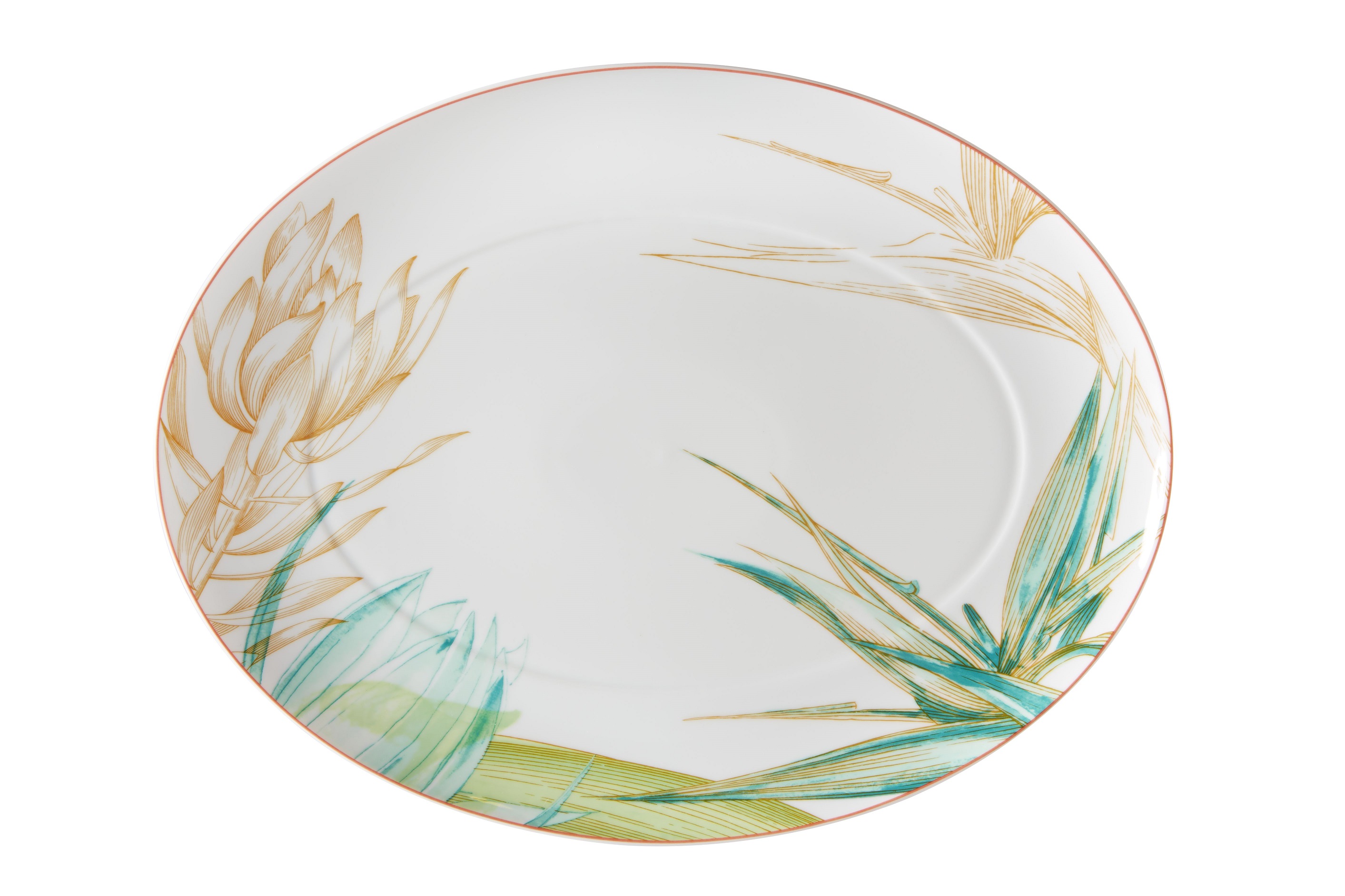 Oval Plate Large Vista Alegre Collection Fiji