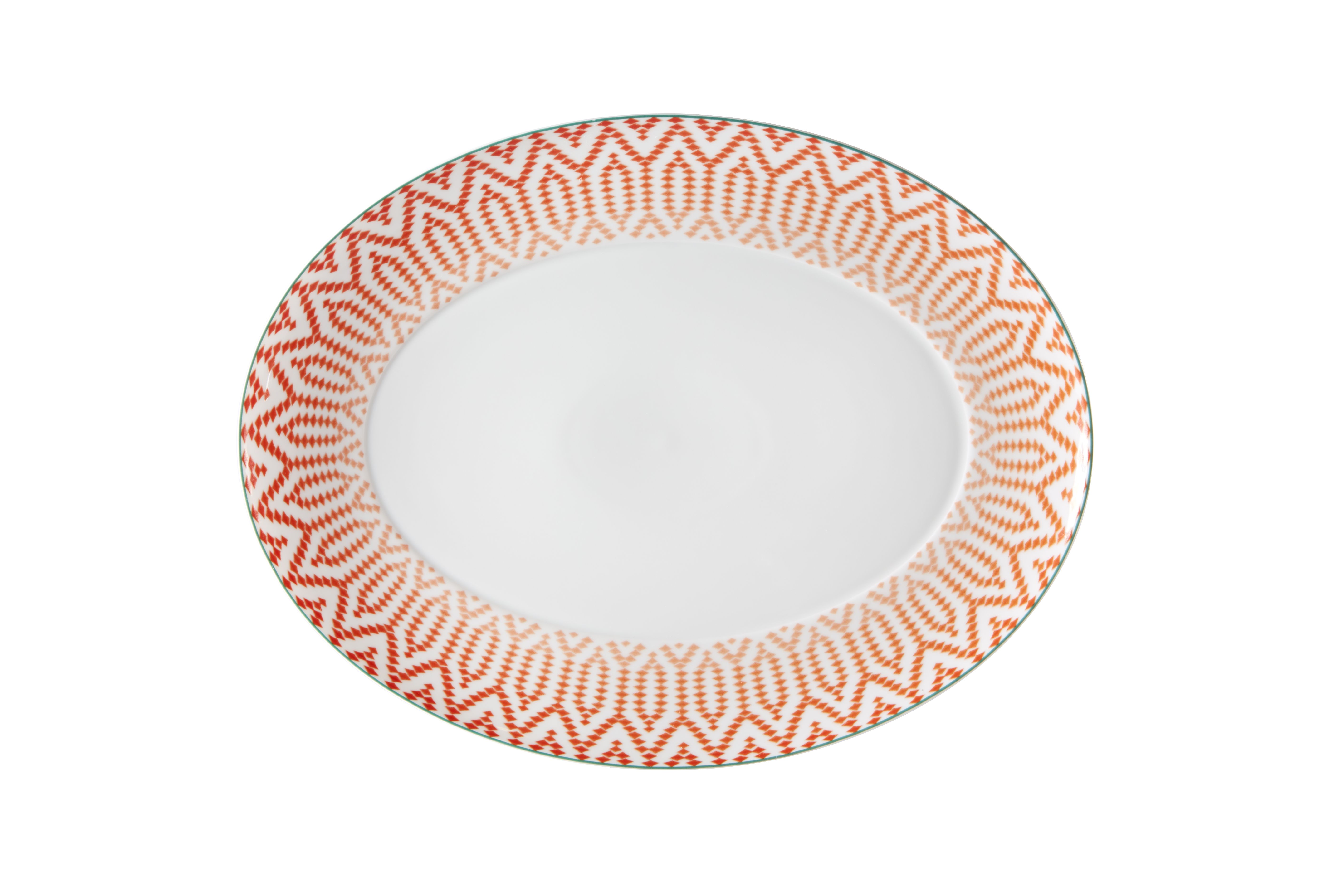Oval Plate Medium Vista Alegre Collection Fiji