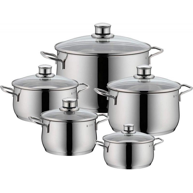 Set Pentole Wmf Diadem Plus 5 pieces, Set Cookware