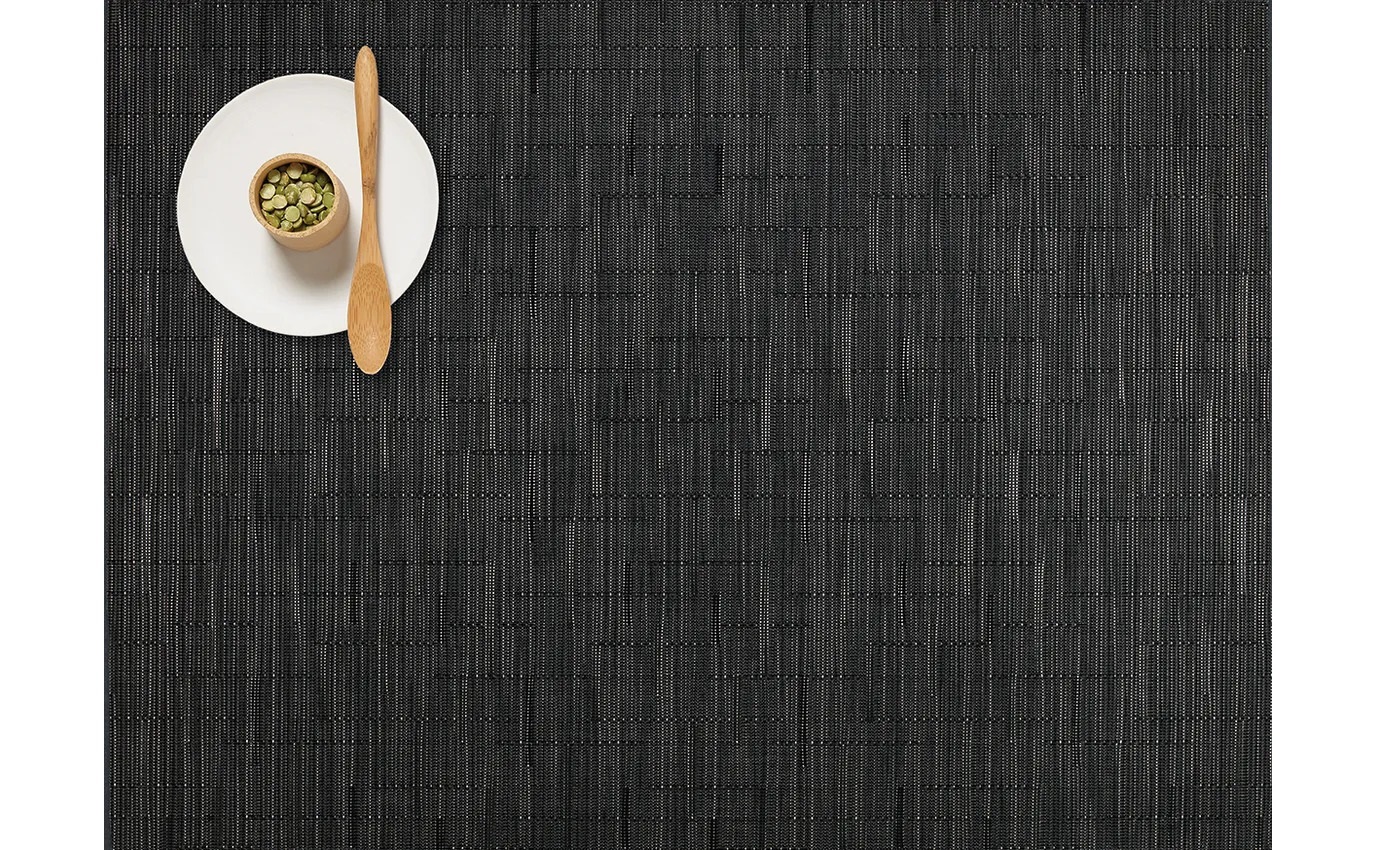 Rectangular Placemat Chilewich BAMBOO Smoke 36 cm x 48 cm