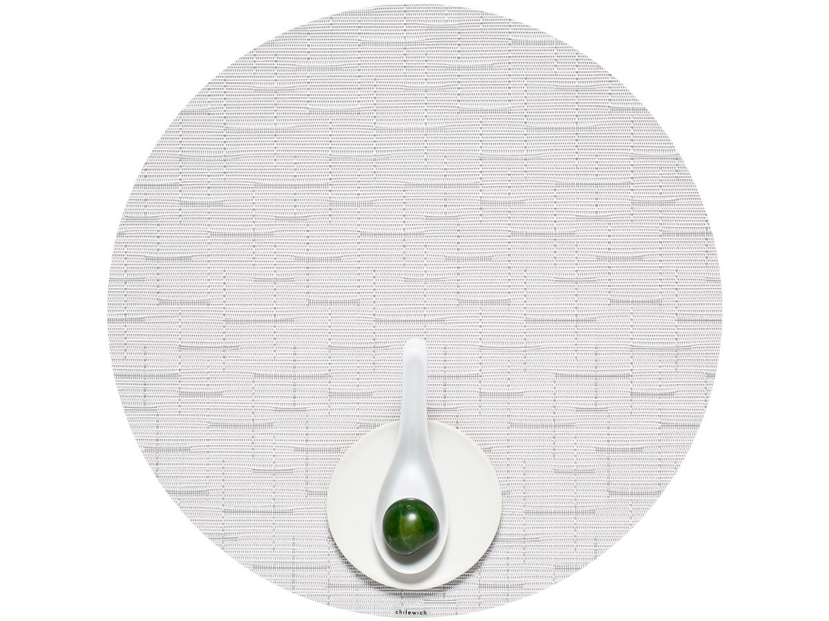 Round Placemat Chilewich BAMBOO Moonlight 38 cm