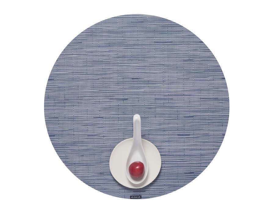 Round Placemat Chilewich BAMBOO Rain 38 cm
