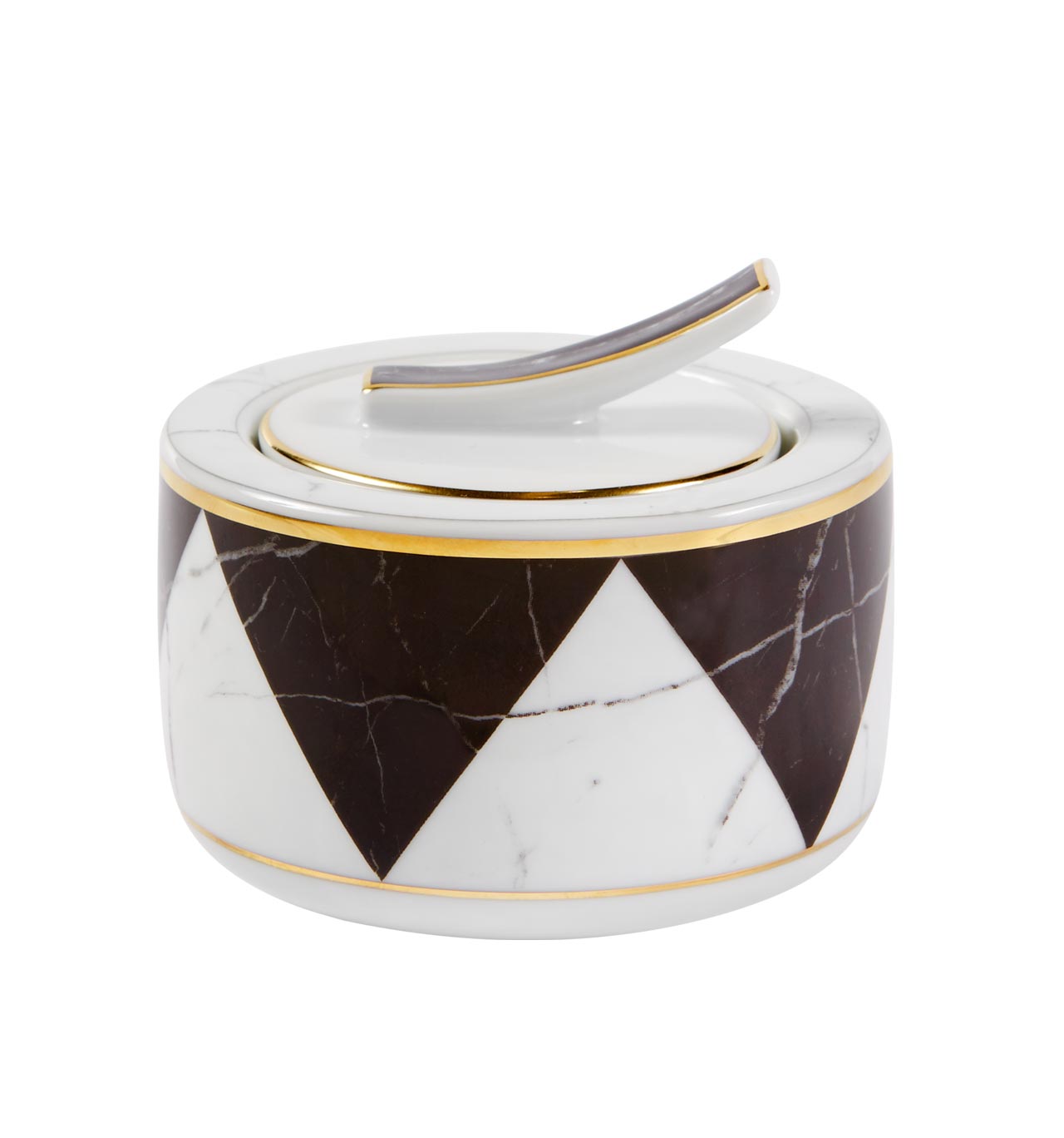 Vista Alegre Collection Carrara sugar bowl