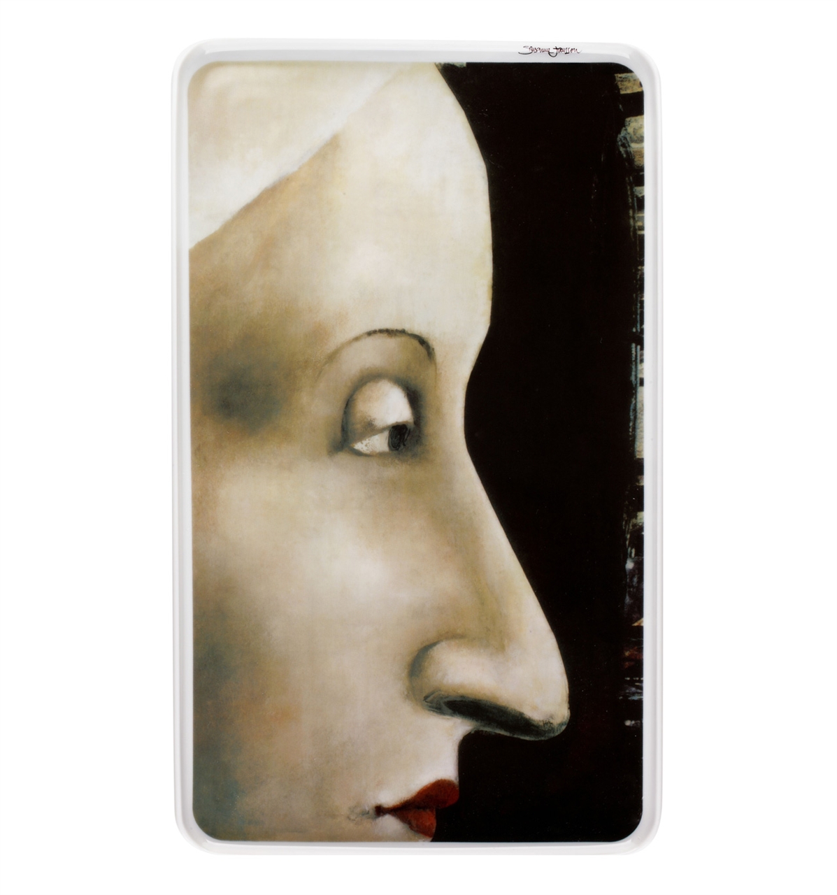 Vista Alegre wall rectangular plate Susanne Janssen