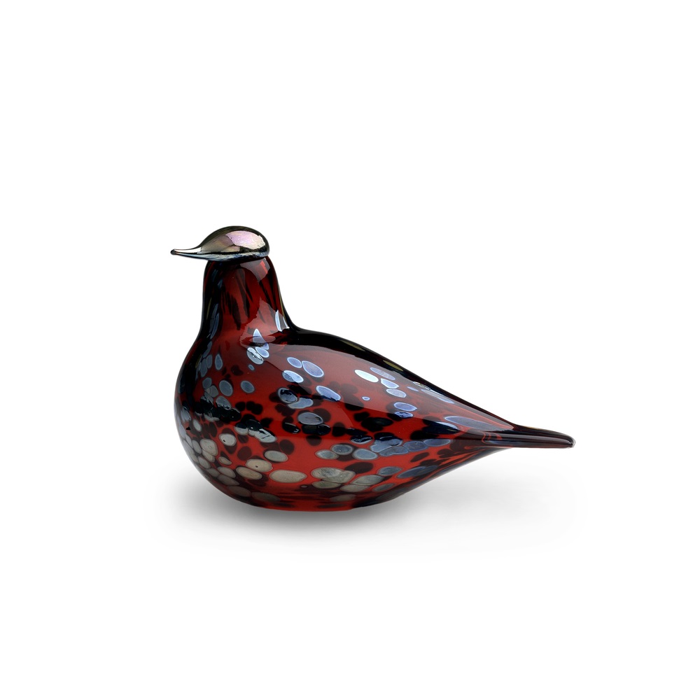 Birds Iittala by Toikka Ruby Bird Cranberry