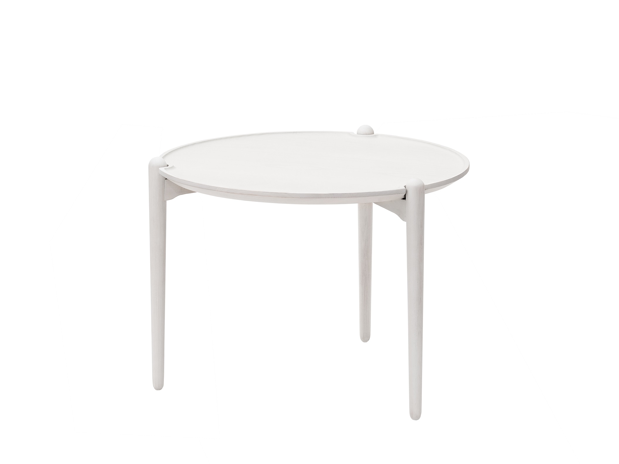 Coffee Table Design House Stockholm Aria High White Grey