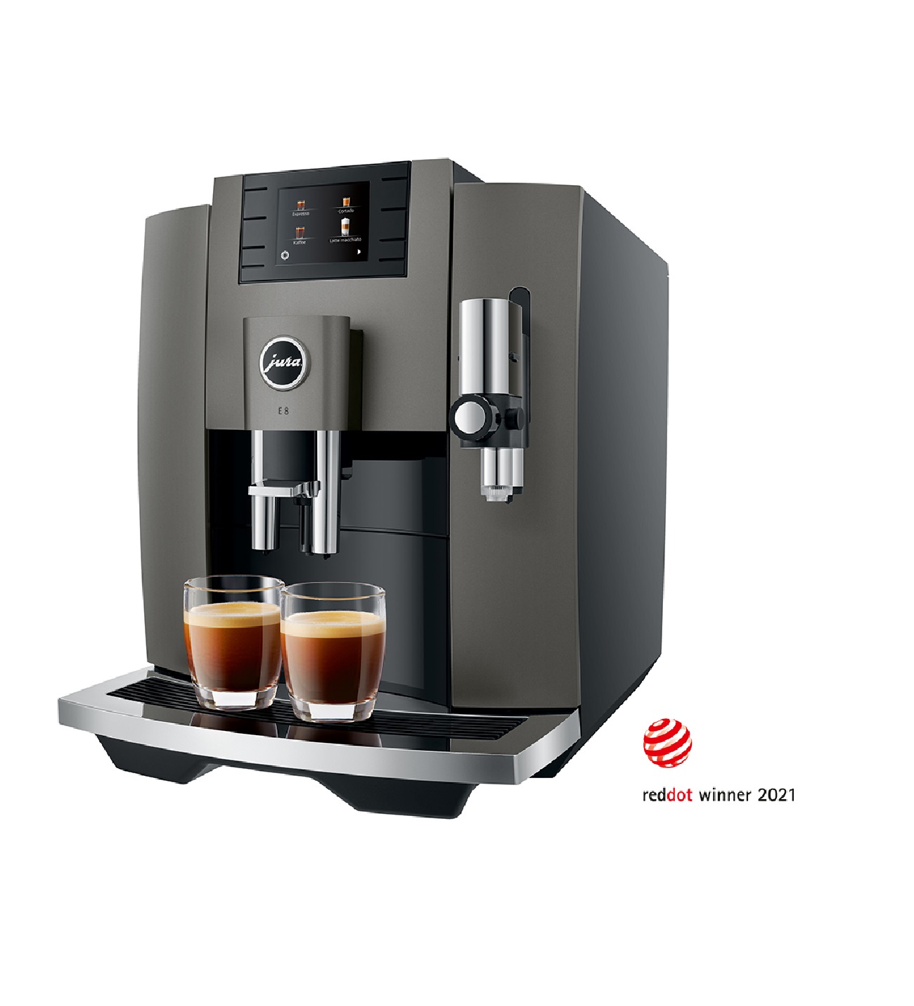 Coffee Machine Jura E8 Dark Inox